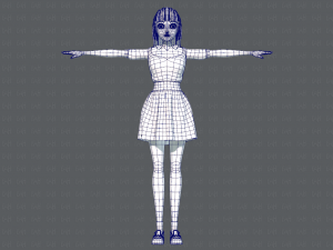 base womanv06 clothing v01 Modèle 3D