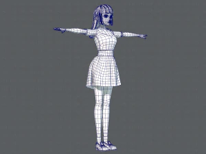 base womanv06 clothing v01 3D Model