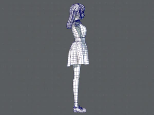 base womanv06 clothing v01 3D Model