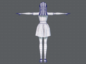 base womanv06 clothing v01 Modèle 3D
