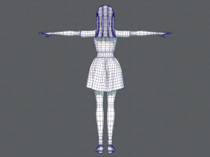 base womanv06 clothing v01 3D Model