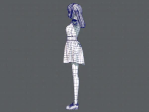 base womanv06 clothing v01 3D Model