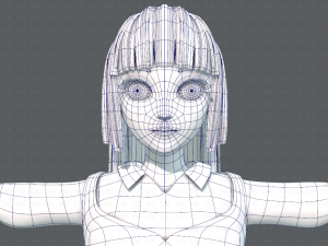 base womanv06 clothing v01 Modèle 3D