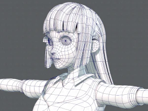 base womanv06 clothing v01 3D Model