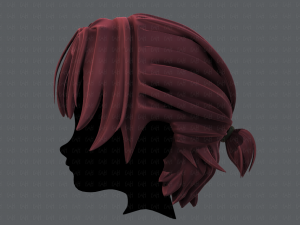 3d hair style for boy v45 Modèle 3D