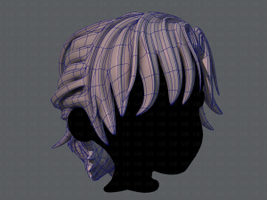 3d hair style for boy v45 Modèle 3D