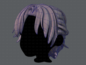 3d hair style for boy v45 Modèle 3D