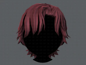 3d hair style for boy v45 3D Model