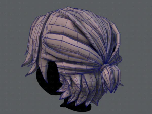 3d hair style for boy v45 3D Model