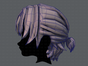 3d hair style for boy v45 Modèle 3D