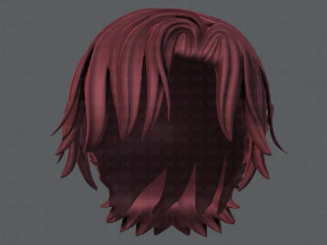 3d hair style for boy v45 3D Model