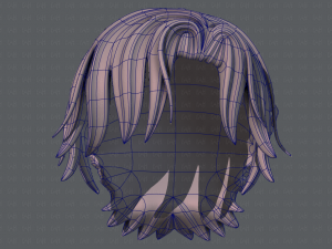 3d hair style for boy v45 Modèle 3D