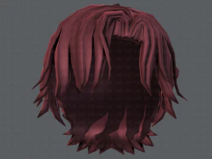 3d hair style for boy v45 3D Model