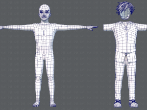 base manv06 clothing v01 3D Модель