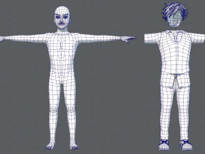 base manv06 clothing v01 3D Model