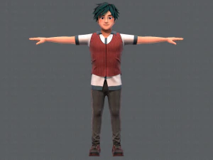 base manv06 clothing v01 3D Model