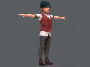 base manv06 clothing v01 3D Model