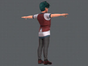 base manv06 clothing v01 3D Model