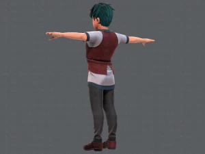 base manv06 clothing v01 3D Model