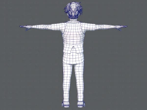 base manv06 clothing v01 3D Model