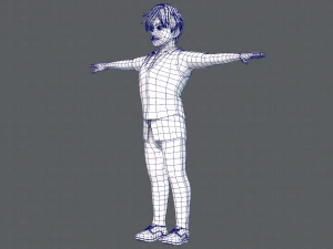 base manv06 clothing v01 3D Model