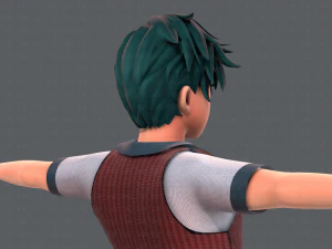 base manv06 clothing v01 3D Model