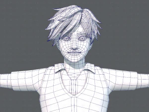 base manv06 clothing v01 3D Model