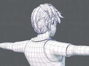 base manv06 clothing v01 3D Model