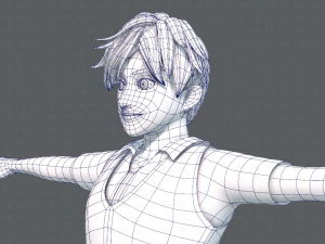 base manv06 clothing v01 3D Model