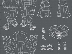 base manv06 clothing v01 3D Модель