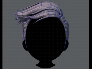 3d hair style for boy v46 3D 모델