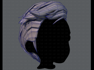 3d hair style for boy v46 3D 모델