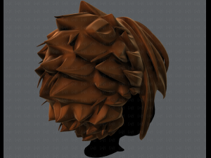 3d hair style for boy v47 Model 3D