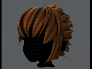 3d hair style for boy v47 Model 3D