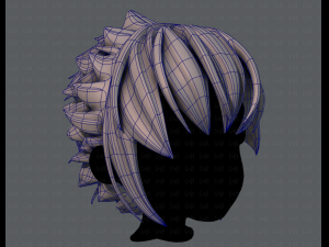 3d hair style for boy v47 Model 3D