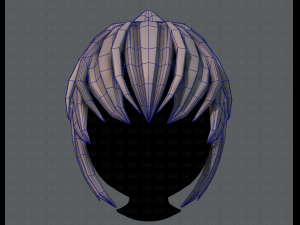3d hair style for boy v47 Model 3D