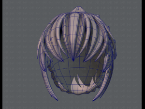 3d hair style for boy v47 Model 3D
