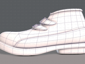 shoes cartoonv34 3D-Modell