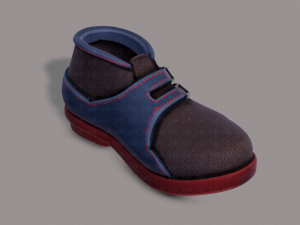 shoes cartoonv34 3D-Modell