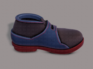 shoes cartoonv34 3D-Modell
