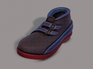 shoes cartoonv34 3D-Modell
