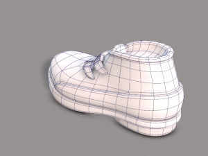shoes cartoonv34 3D-Modell