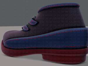 shoes cartoonv34 3D-Modell