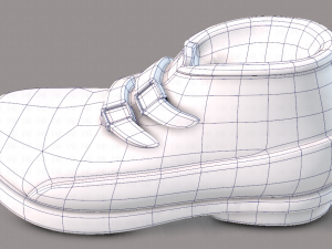 shoes cartoonv34 3D-Modell