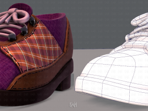 shoes cartoonv35 Modelo 3D