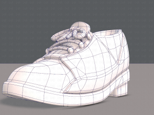 shoes cartoonv35 Modello 3D