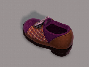 shoes cartoonv35 Modello 3D