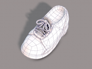 shoes cartoonv35 Modello 3D