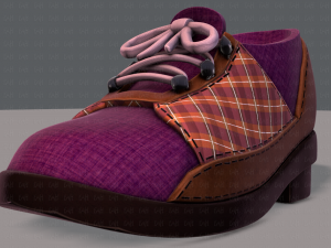 shoes cartoonv35 Modello 3D