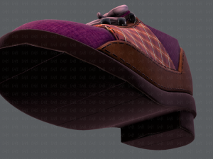 shoes cartoonv35 Modello 3D